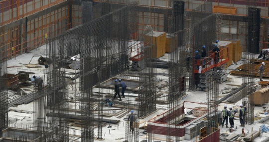 사진은 건설현장 전경, <연합뉴스>